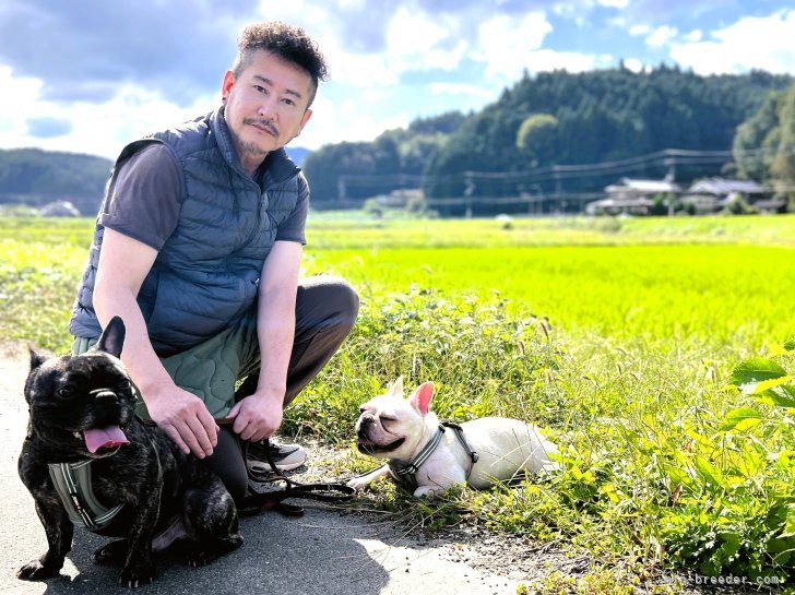 愛情を込めて育てた、九十九里産の素晴らしい子犬たち。｜西田　吉明(にしだ　よしあき)ブリーダー(千葉県・フレンチブルドッグ・JKC/KC登録)の紹介写真1