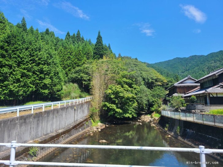 近くの川です｜大橋　則男(おおはし　のりお)ブリーダー(三重県・ゴールデンレトリバーなど・JKC登録)の紹介写真7