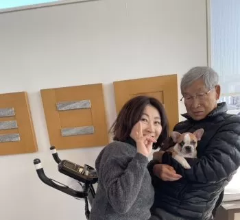 Y.K 様のお迎えした子犬