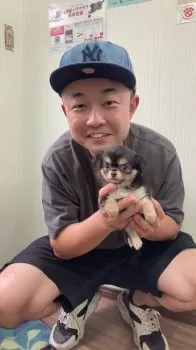 M.H. 様のお迎えした子犬