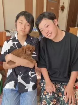 水野 様のお迎えした子犬