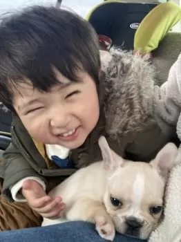 J.T 様のお迎えした子犬