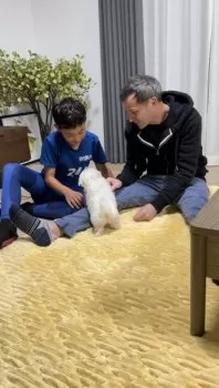 ジャンプ 様のお迎えした子犬