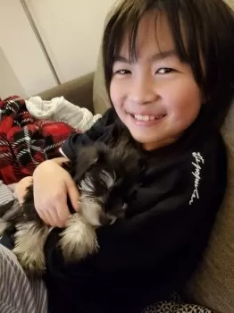 A.K 様のお迎えした子犬