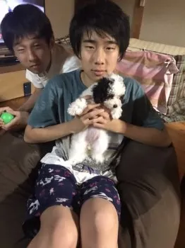 T.H 様のお迎えした子犬