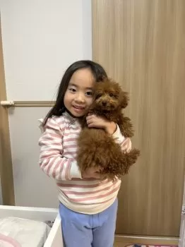 T.S 様のお迎えした子犬